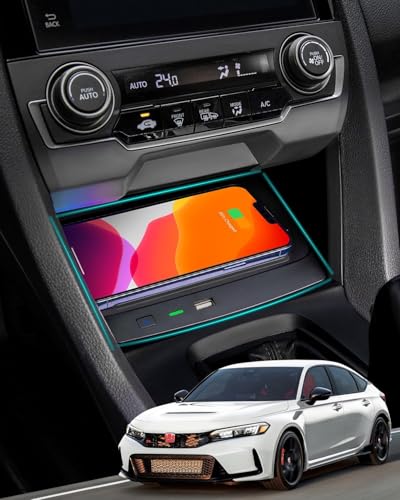 Wireless Charger for Honda Civic 2016-2021 with USB Port