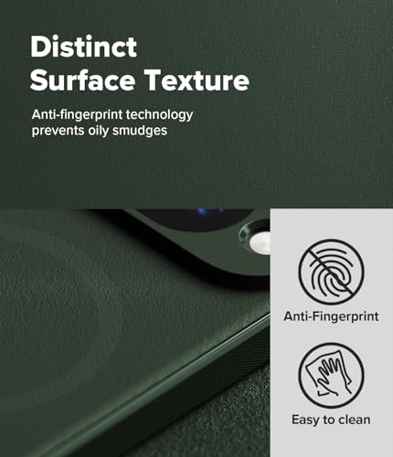 Ringke Onyx Designed for Google Pixel 10 Case [Compatible with MagSafe and Pixelsnap] Oil & Dirt Resistant Enhanced Grip Non-Slip Texture Lightweight Cover - Magnetic Dark Green - color: Magnetic Dark Green, size: Pixel 10