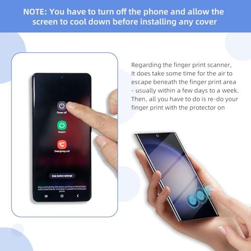 3 Pack Galaxy S23 Ultra Screen Protection with 2 Pack Camera Lens Protector, 9H Clear Hardness Tempered Glass and Anti Scratch Bubble Free Ultra Resistant(6.8”) - size: Galaxy S23 Ultra 6.8-inch