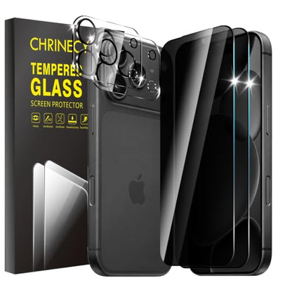 Privacy Screen Protector for iPhone 18 Pro Max - size: iPhone 18 Pro max 2+2PCS