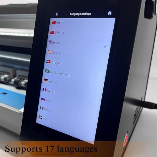 Intelligent Film Cutting Machine for Hydrogel TPU Screen Protectors for Front of The Cellphone,Mobile Phone Screen Protector Machine Cutting,for Smartphones,Watches and Tablets Edge