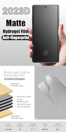 2pcs Matte Hydrogel film for Samsung Galaxy Note10+ Plus 5G 4G 6.8" - color: Note10+ 5G 4G 6.8"