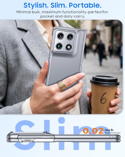 GooseBox for Motorola Razr Fold Case 2026 Phone Case Built-in Screen Protector & Hinge Protection & Hidden Kickstand Razr Fold Case with Full Body Shockproof Protective Phone Case Gray - color: Gray