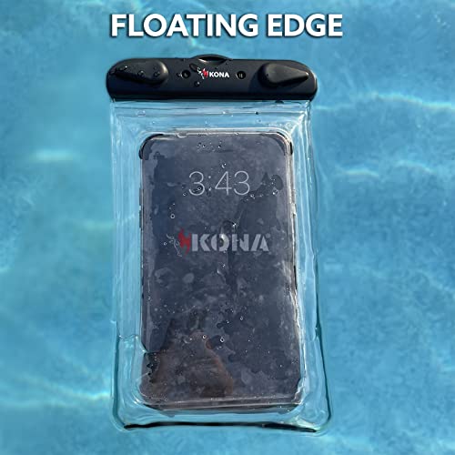 Submariner Waterproof Phone Pouch - Heavy/Duty Floating Universal Waterproof Case for Apple iPhone 11 X 8 7 Pro Samsung S20 S10 S9 S8 Note Pixel LG Sony & More Crystal Clear - color: Crystal Clear