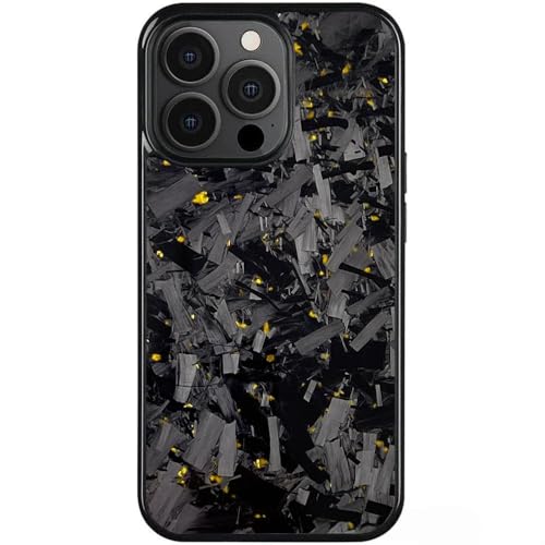 Carbon Fiber Phone Case, Ultra-Thin All-Inclusive Magnetic Anti-Fall Protective Phone Case for iPhone 11, Support Wireless Charging (Gold, for iPhone 11) - color: Gold, size: for iPhone 11