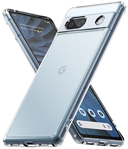 Ringke for Google Pixel 7a Case [Fusion Matte Clear] | Oil & Dirt Resistant, Anti-Fingerprint Technology Prevents Oily Smudges, Frosted Coating Feels Velvety Soft - size: Pixel 7a