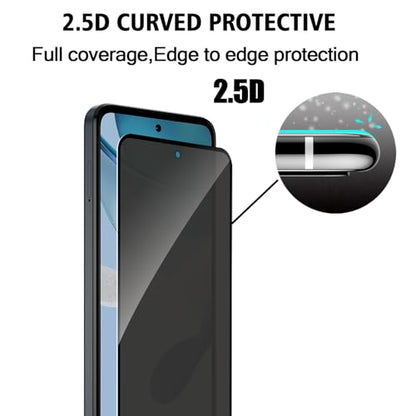 2 Pack Privacy Screen Protector for Motorola Moto G 5G 2023 - color: [Privacy]-Moto G 5G 2023