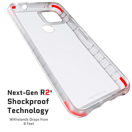 Ghostek Covert Clear Pixel 5a Case with Super Slim Fit Design and Secure Hand Grip Tough Shockproof Heavy Duty Protection Wireless Charging Compatible Cover for 2021 Google Pixel 5a (6.2 Inch) (Clear) - color: Clear, size: Pixel 5a