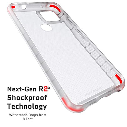 Ghostek Covert Clear Pixel 5a Case with Super Slim Fit Design and Secure Hand Grip Tough Shockproof Heavy Duty Protection Wireless Charging Compatible Cover for 2021 Google Pixel 5a (6.2 Inch) (Clear) - color: Clear, size: Pixel 5a