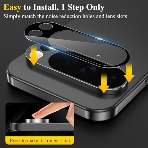 4 Pack for Google Pixel 9 Pro XL Camera Lens Screen Protector - size: Pixel 9 Pro XL