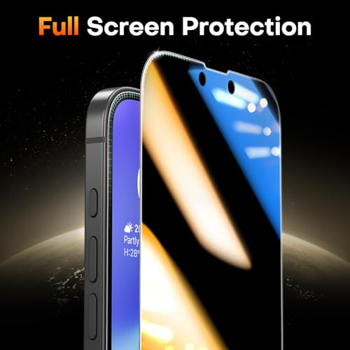 TOCOL for iPhone 17e Privacy Screen Protector - color: Privacy