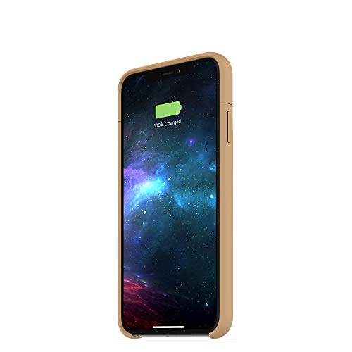 mophie 401002837 Juice Pack Access - Ultra-Slim Wireless Battery Case - Made For Apple iPhone Xs Max (2,200mAh) - Gold - color: Gold