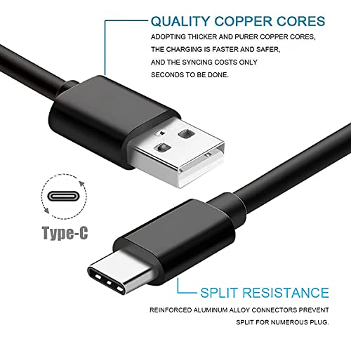 Fast Wall Charger USB C Charging Cable Cord for Moto G Pure G Stylus 5G G 2022, Moto G Play 2021 Power,Moto One 5G Ace G60S G200 G9 Play G8 Play G7 Play, Ultra Z4 G 60 G22 G72 Edge 30 Phone - style: 5FT Wall charger