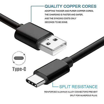 Fast Wall Charger USB C Charging Cable Cord for Moto G Pure G Stylus 5G G 2022, Moto G Play 2021 Power,Moto One 5G Ace G60S G200 G9 Play G8 Play G7 Play, Ultra Z4 G 60 G22 G72 Edge 30 Phone - style: 5FT Wall charger