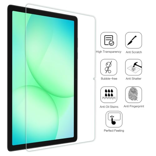 WD&CD 2 Pack Screen Protector Compatible with Samsung Galaxy Tab A11 Plus / A9 Plus 11'', Tempered Glass Film Replacement for Galaxy Tab A11 Plus 11 Inch【Anti Scratch 】【Anti Bubble】【High Definition】 - color: Samsung Galaxy Tab A11 Plus 11"