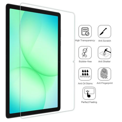 WD&CD 2 Pack Screen Protector Compatible with Samsung Galaxy Tab A11 Plus / A9 Plus 11'', Tempered Glass Film Replacement for Galaxy Tab A11 Plus 11 Inch【Anti Scratch 】【Anti Bubble】【High Definition】 - color: Samsung Galaxy Tab A11 Plus 11"