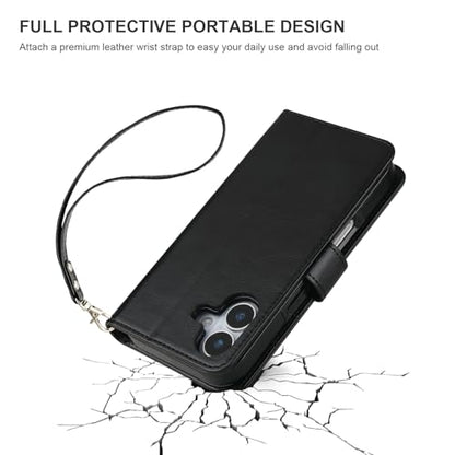 Bocasal for MagSafe Wallet Case Card Holder for iPhone 17, Black - color: Black for MagSafe