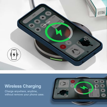 Silicone Case for Nothing Phone 3, Blue - color: Blue, size: Nothing Phone 3