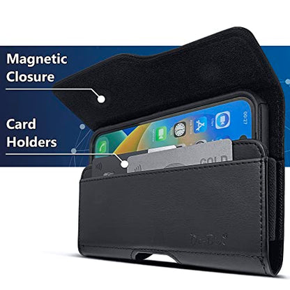 DeBin Holster for iPhone (Including Pro) 17 16 16e 15 14 13 12 11 Xs - size: iPhone (10 to 16 Pro)