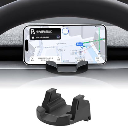 Phone Mount for Tesla M3 Highland/My Juniper 2024-2025 Silicone - size: 2024-2025 Model 3 Highland & 2025 Model Y Juniper