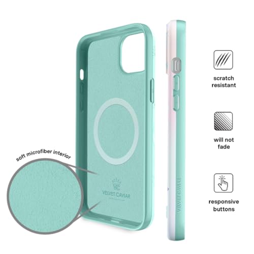 VELVET CAVIAR for iPhone 15 Case - Compatible with MagSafe - 10ft Drop Tested - Dolphins - color: Dolphins, size: 15