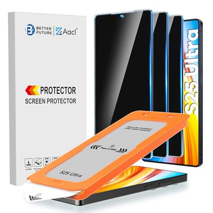 AACL 3-Pack for Samsung Galaxy S25 Ultra Privacy Screen Protector [6.9"]