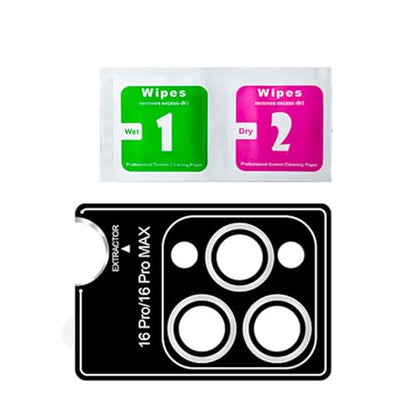 Anti-Scratch Tempered Glass Lens Protectors Matte Finish Shockproof for Phone 16 Series Camera Guard Camera Lens Cover - color: B