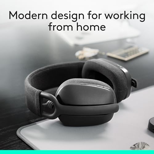 Logitech Zone Vibe 100 Lightweight Wireless Over Ear Headphones - Graphite - color: Graphite