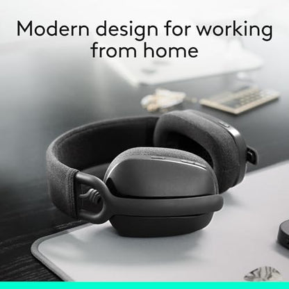 Logitech Zone Vibe 100 Lightweight Wireless Over Ear Headphones - Graphite - color: Graphite