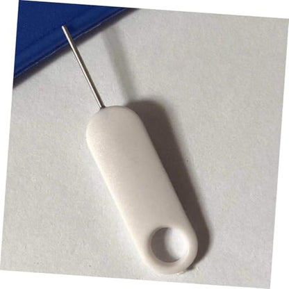 20pcs White Sim Ejectors with Stainless Steel Plastic Pin Tool