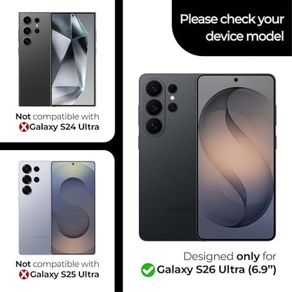 ArmorSuit 2 Pack Paper-Feel Texture Screen Protector for Samsung Galaxy S26 Ultra (6.9-Inch) Case Friendly, Fingerprint Unlock Compatible, MilitaryShield Matte Film - Made in USA - size: S26 Ultra-M