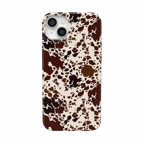 Casely iPhone 14 Plus Case | Cowgirl Envy | Cow Print | Compatible with MagSafe | Classic Ultra Slim Design - color: Cowgirl Envy | Cow Print