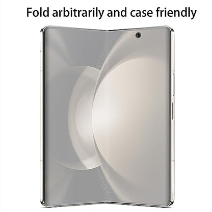 [2 Sets 8Pack] Matte Screen Protector for Z Fold 5,Soft TPU Film Ultra-Thin Anti-Glare Screen Protectors for Samsung Galaxy Z Fold 5 2023,Outside+Inside Screen+Back Cover+Side film - size: for Z Fold 5