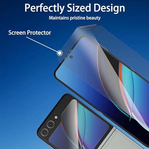 3 Pack for Samsung Galaxy Z Flip7 Privacy Screen Protectors - size: 3 Pack Privacy Films for Galaxy Z Flip7