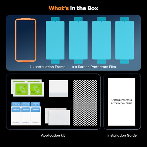 FANGTIAN 4-Pack for Samsung Galaxy S26 Ultra Screen Protector Film [6.9"] - size: S26 Ultra-6.9 Inch