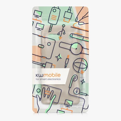 kwmobile Case Compatible with Google Pixel 7a Case - Protective Slim TPU Phone Cover - Soft Matte Finish - Cream Matte - color: cream matte