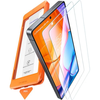 UltraGlass TOP 9H+ Armor for Samsung Galaxy S25 Ultra Screen Protector | NO.1 Military Grade Shatterproof, Screen Protector 25 Ultra Tempered Glass S25Ultra, Longest Durable, Auto Install, 2 Pack - size: S25 Ultra
