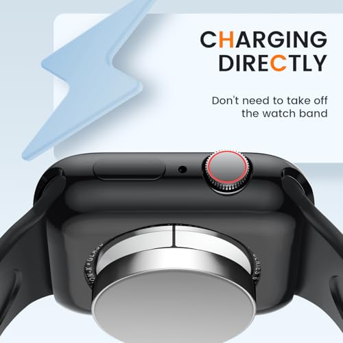 [2 Pack] Bumper Case for Apple Watch Series 11/10 42mm, Black - color: Black+Black, size: 42 mm Series 11/10