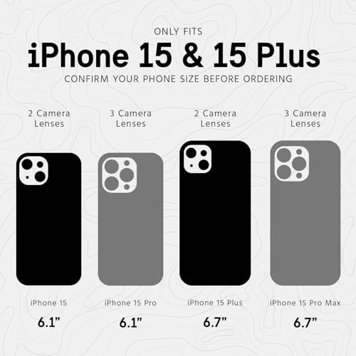 Pelican iPhone 15/iPhone 15 Plus Camera Lens Protector - Black - size: iPhone 15 / iPhone 15 Plus