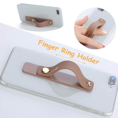 Weewooday 6 Pieces Phone Finger Strap Grip,Retro Colors,Classic - color: Retro Colors, style: Classic