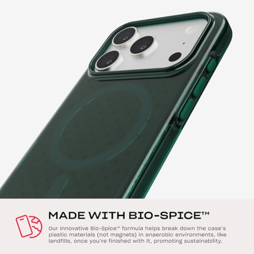 Tech21 EvoCheck with MagSafe for Apple iPhone 17 Pro Quantum Green - color: Green, size: iPhone 17 Pro