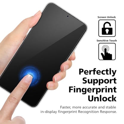 For Samsung Galaxy S26 Ultra [Upgraded 27°] Privacy Screen Protector [2 PACK][Fast Fingerprint ID Unlock][Anti-Spy PET Film][Easy Installation with Alignment Jig] [Scratch Self-Healing] - size: Galaxy S26 Ultra