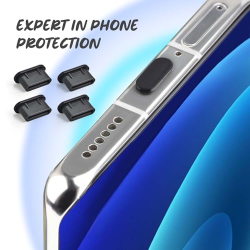 AccEncyc 30P USB C Dust Plug Type C Anti Dust Plugs Cover USB C Dust Cover - size: 30Pcs