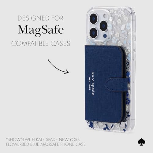 kate spade new york Morgan Magnetic Card Holder/Wallet - Navy - color: Morgan - Navy