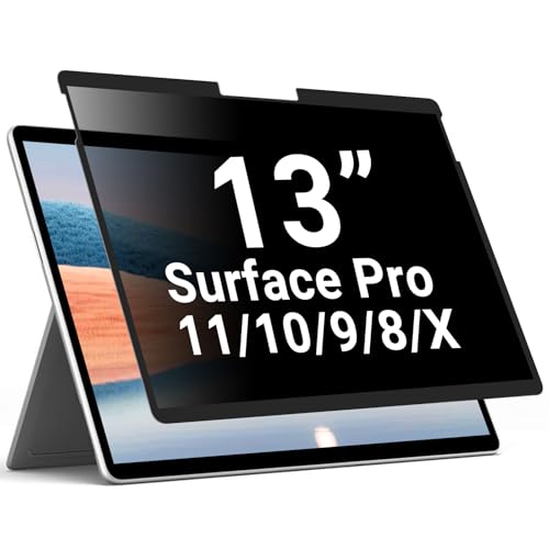 Surfcae Pro 13 inch Privacy Screen, for Microsoft Surface Pro 11/10/9/8/X - size: Surface Pro 11/10/9/8/X (13 inch)