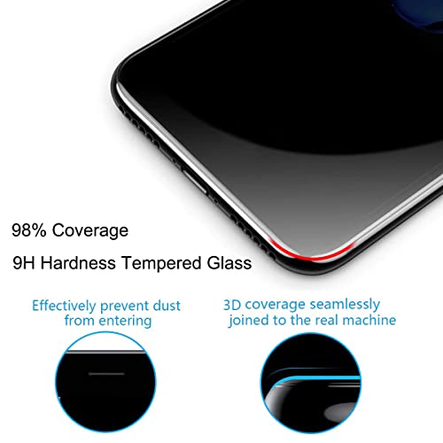 [2+2 Pack] OnePlus 15 Privacy Screen Protector, Anti-Spy 9H Hardness Tempered Glass + Camera Lens Protector for OnePlus 15 5G, Case Friendly Anti-Scratch Bubble Free
