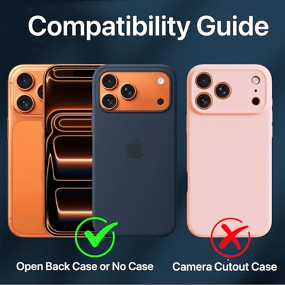 ivoler Camera Lens Protector for iPhone 17 Pro 6.3'', 4-Pack - size: iPhone 17 Pro 6.3''