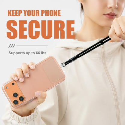 Phone Lanyard Wrist, Phone Wrist Strap for Case with 2 Tether Tabs - color: Morning Teal