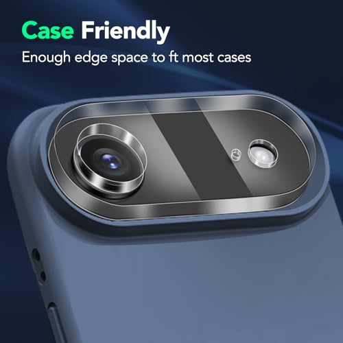 3PCS Rear Back Camera Lens Protector Tempered Glass for iPhone 17 Air- HD Clear Full Coverage Guard - color: for iPhone 17 Air