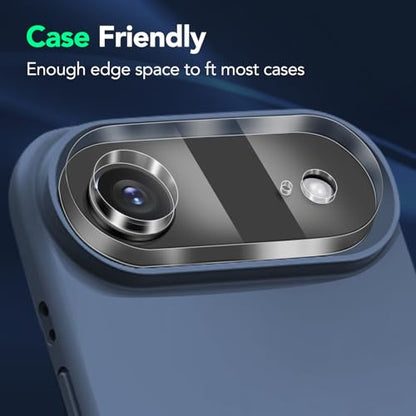 3PCS Rear Back Camera Lens Protector Tempered Glass for iPhone 17 Air- HD Clear Full Coverage Guard - color: for iPhone 17 Air